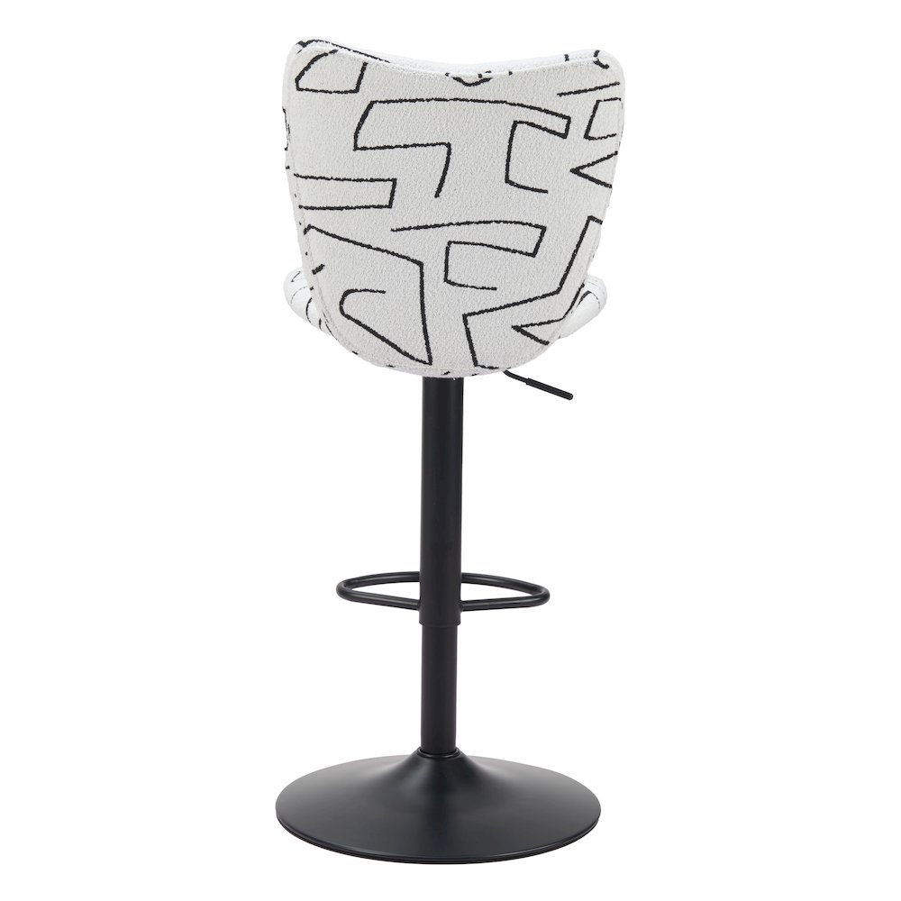 Elevate Barstool (Set of 2) White. Picture 4