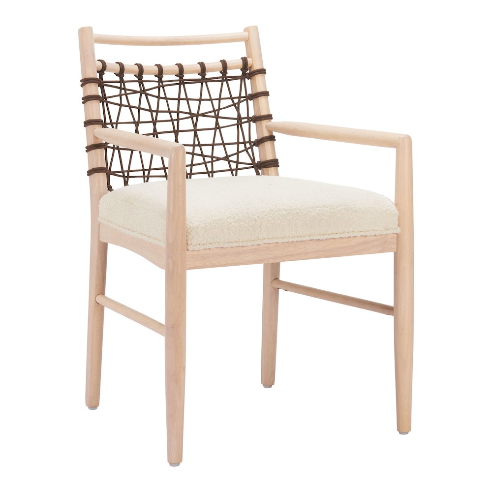 Wezly Dining Chair (Set of 2) Ivory. Picture 1