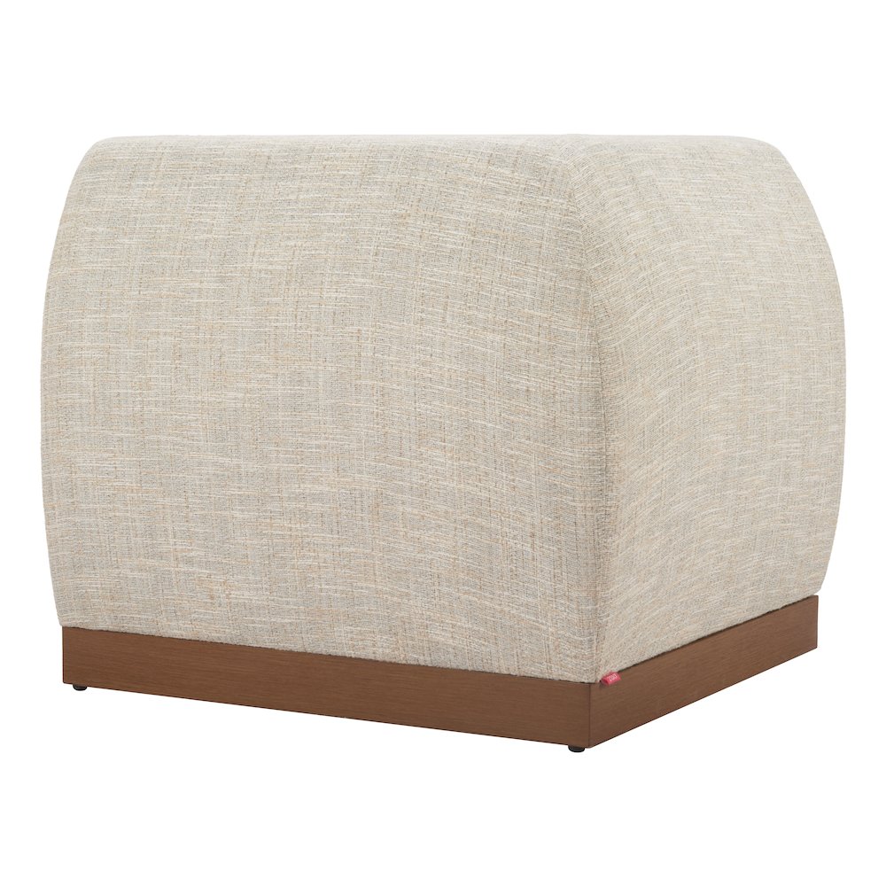 Christy Corner Chair Beige. Picture 5