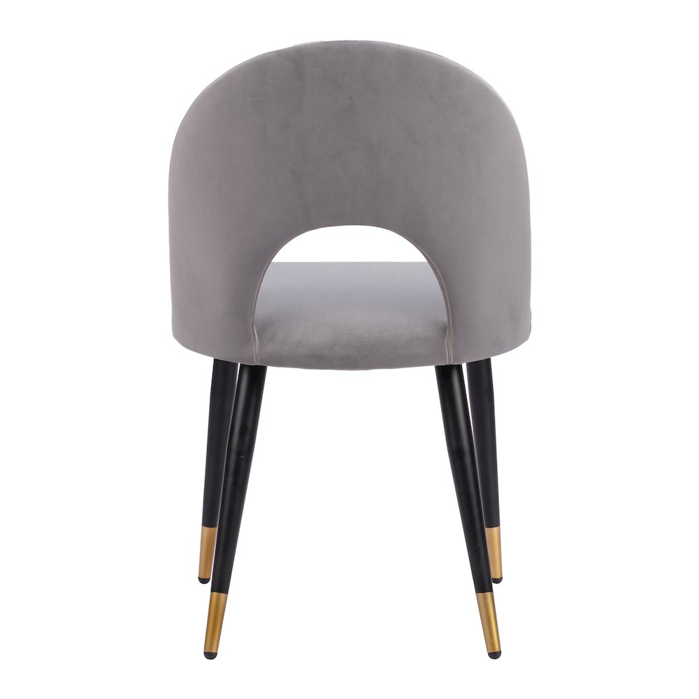 Menlo Dining Chair (Set of 2) Gray. Picture 4