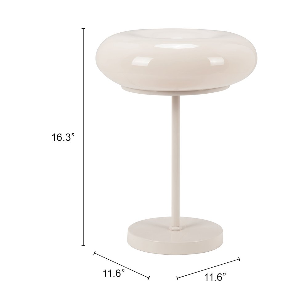 Munk Table Lamp Beige. Picture 7