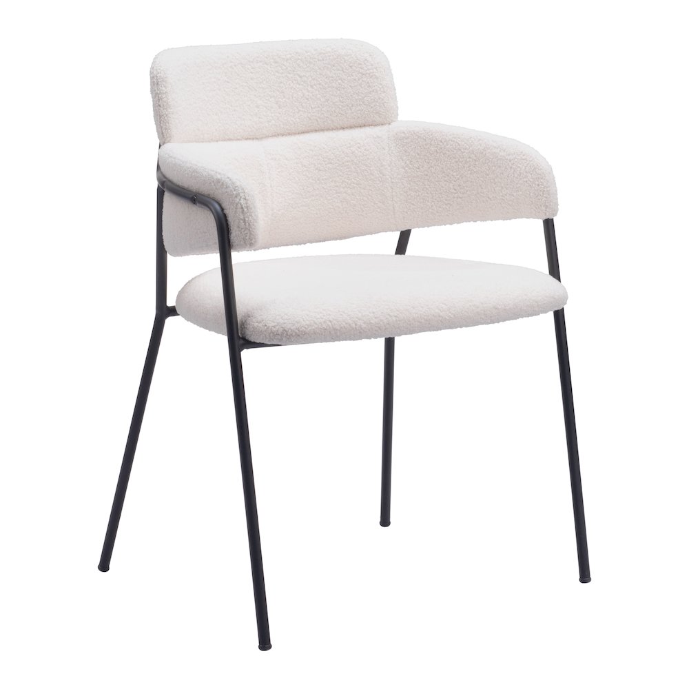 Marcel Dining Chair (Set of 2) Cream. Picture 1