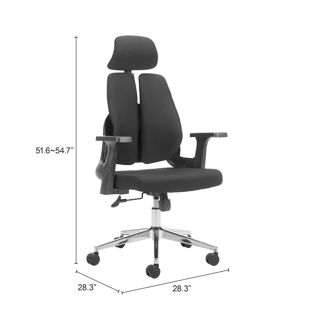 Genric Office Chair Black. Picture 7