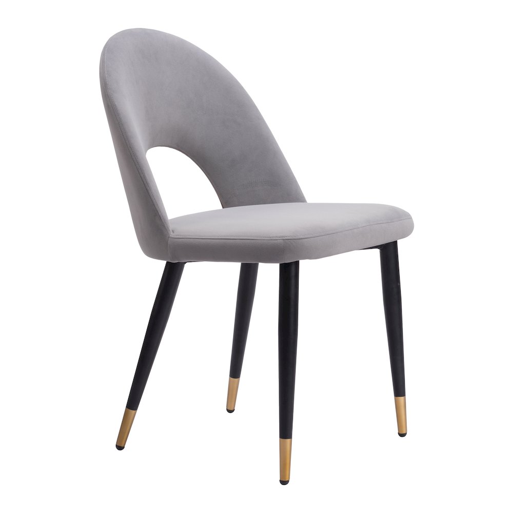 Menlo Dining Chair (Set of 2) Gray. Picture 10
