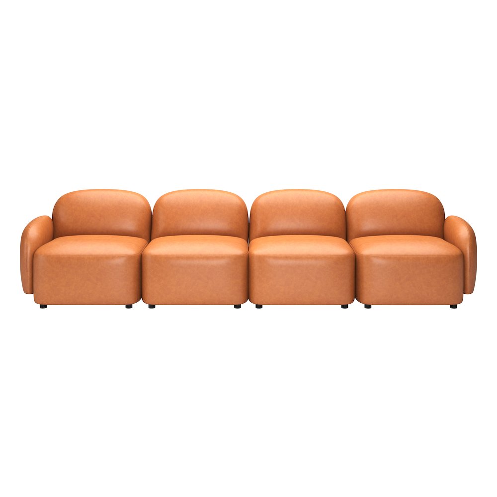 Cleo Modular Sofa Brown. Picture 12