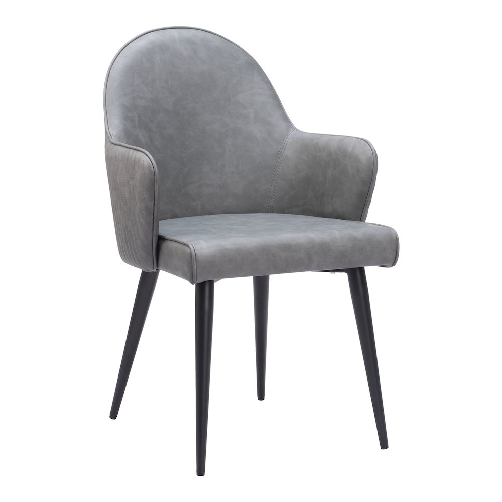 Silloth Dining Chair Gray. Picture 8