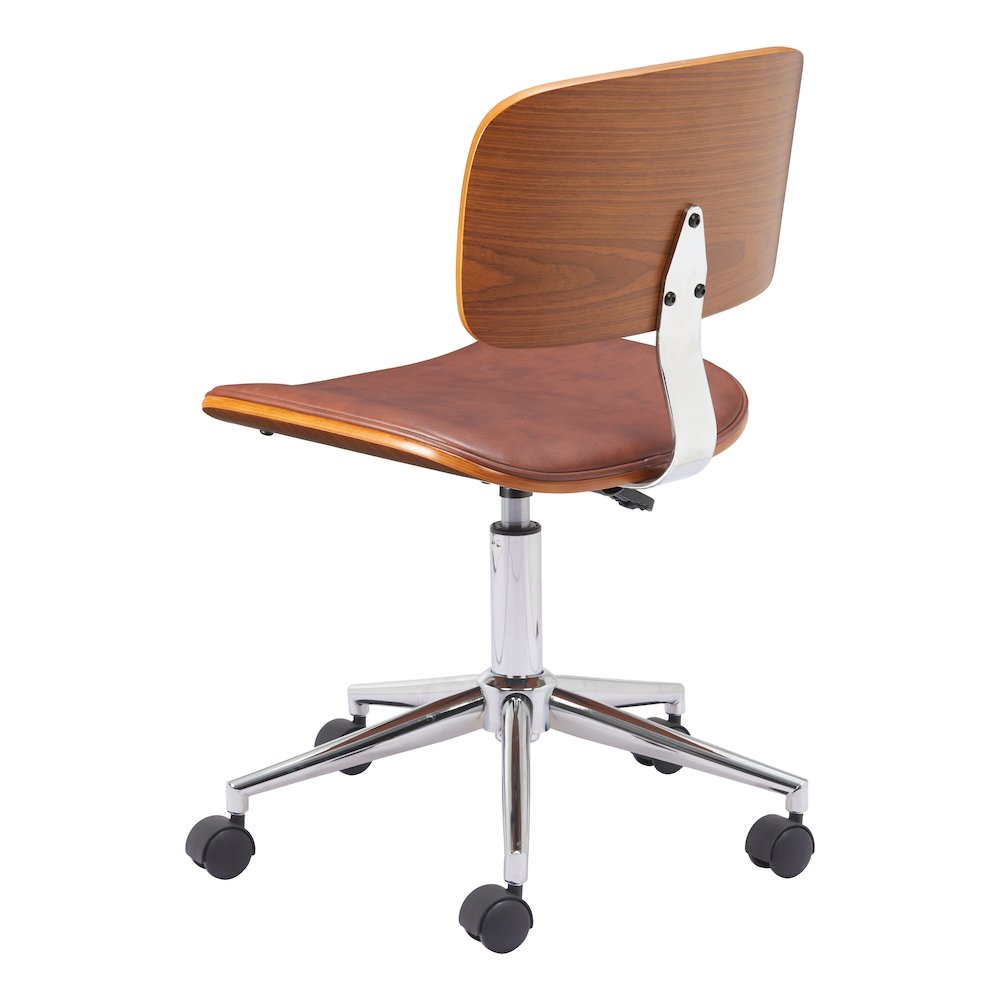 Duravel Office Chair Brown. Picture 5