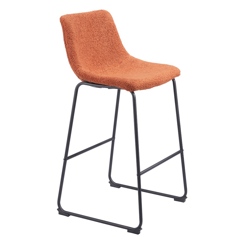 Smart Barstool (Set of 2) Burnt Orange. Picture 6