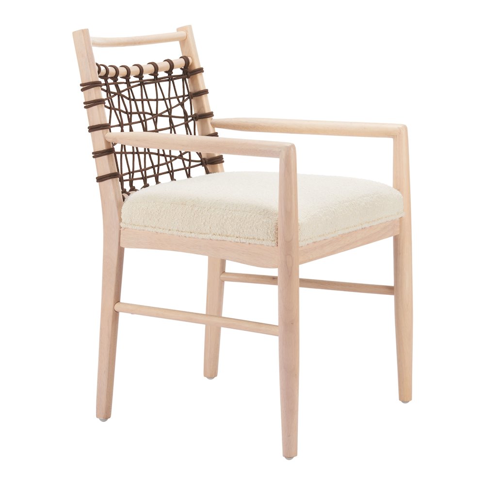 Wezly Dining Chair (Set of 2) Ivory. Picture 10