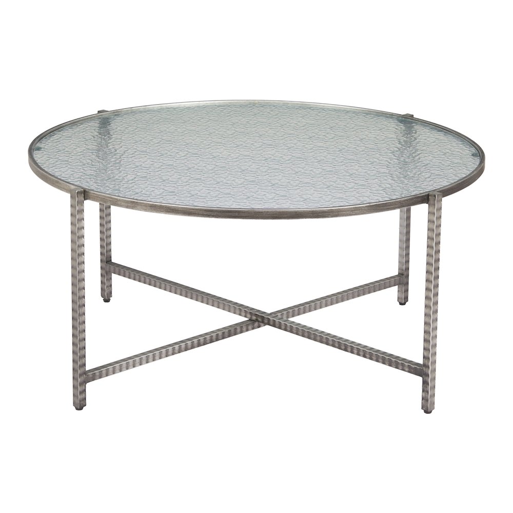 Vetro Coffee Table Silver. Picture 3