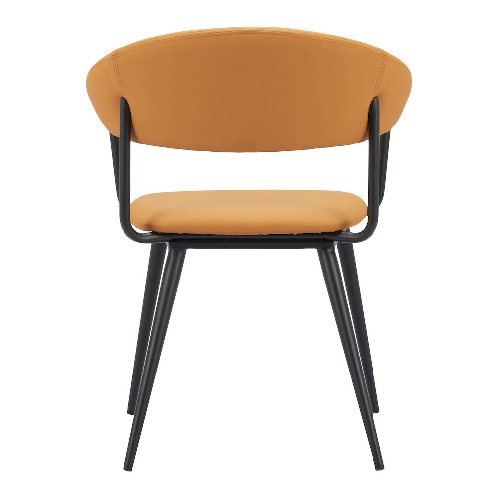 Sima Dining Chair Brown. Picture 4