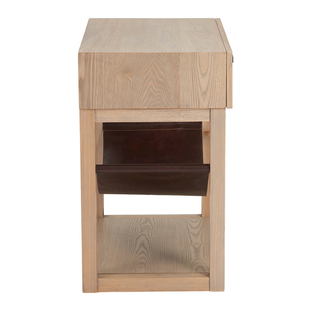 Haram Side Table Natural. Picture 2