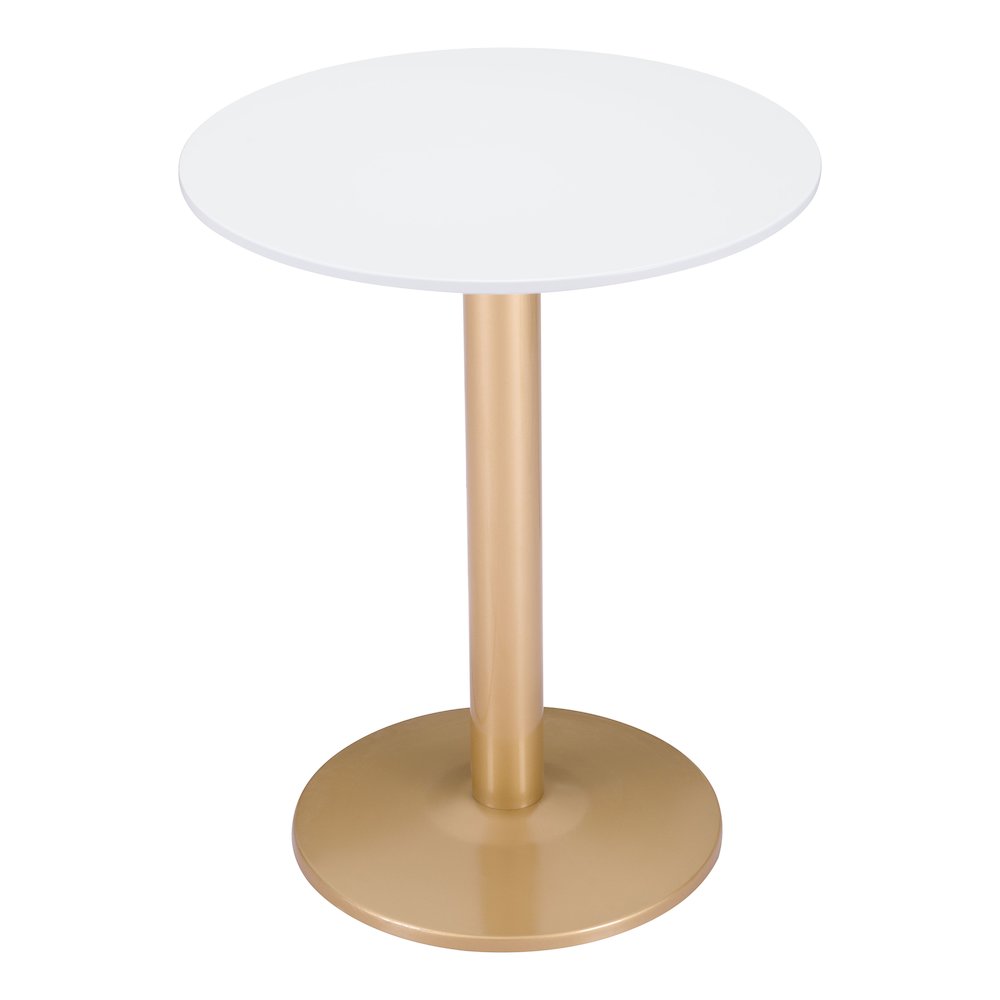 Alto Bistro Table, White & Gold, Belen Kox. Picture 3