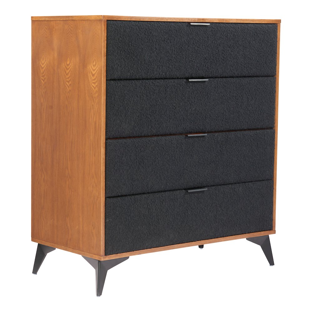 Zarif Chest Black & Walnut. Picture 10