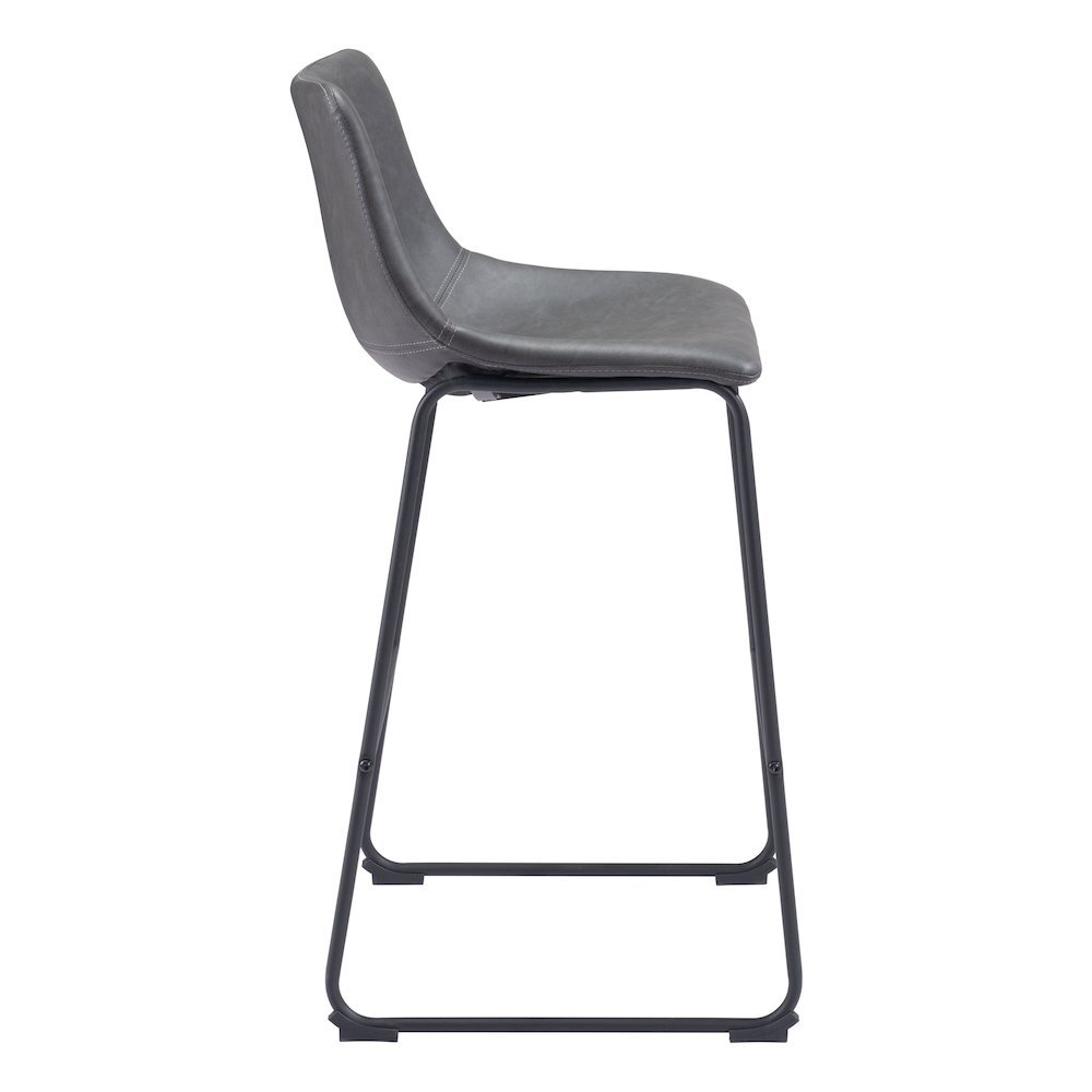 Smart Barstool (Set of 2) Charcoal. Picture 2