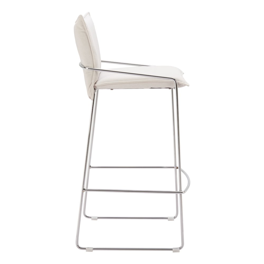 Pola Barstool White. Picture 2