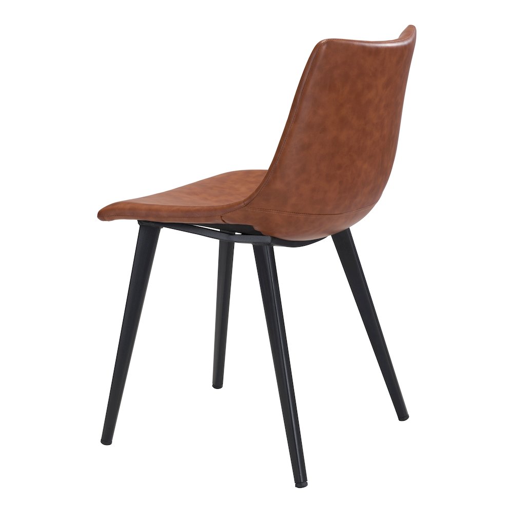 Daniel Dining Chair (Set of 2) Vintage Brown. Picture 5