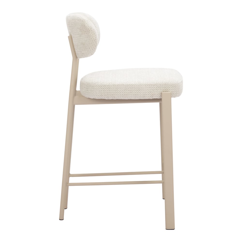 Aurea Counter Stool (Set of 2) Light Gray. Picture 2