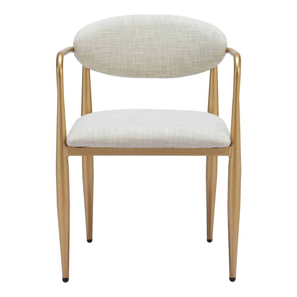 Zens Dining Chair (Set of 2) Quill Gray. Picture 3
