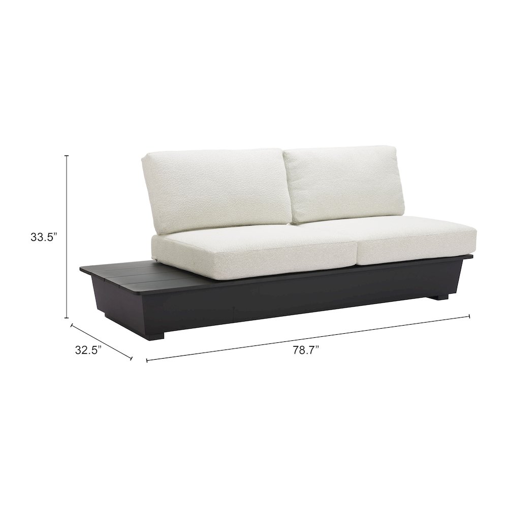 Tien LHF Loveseat Beige. Picture 7