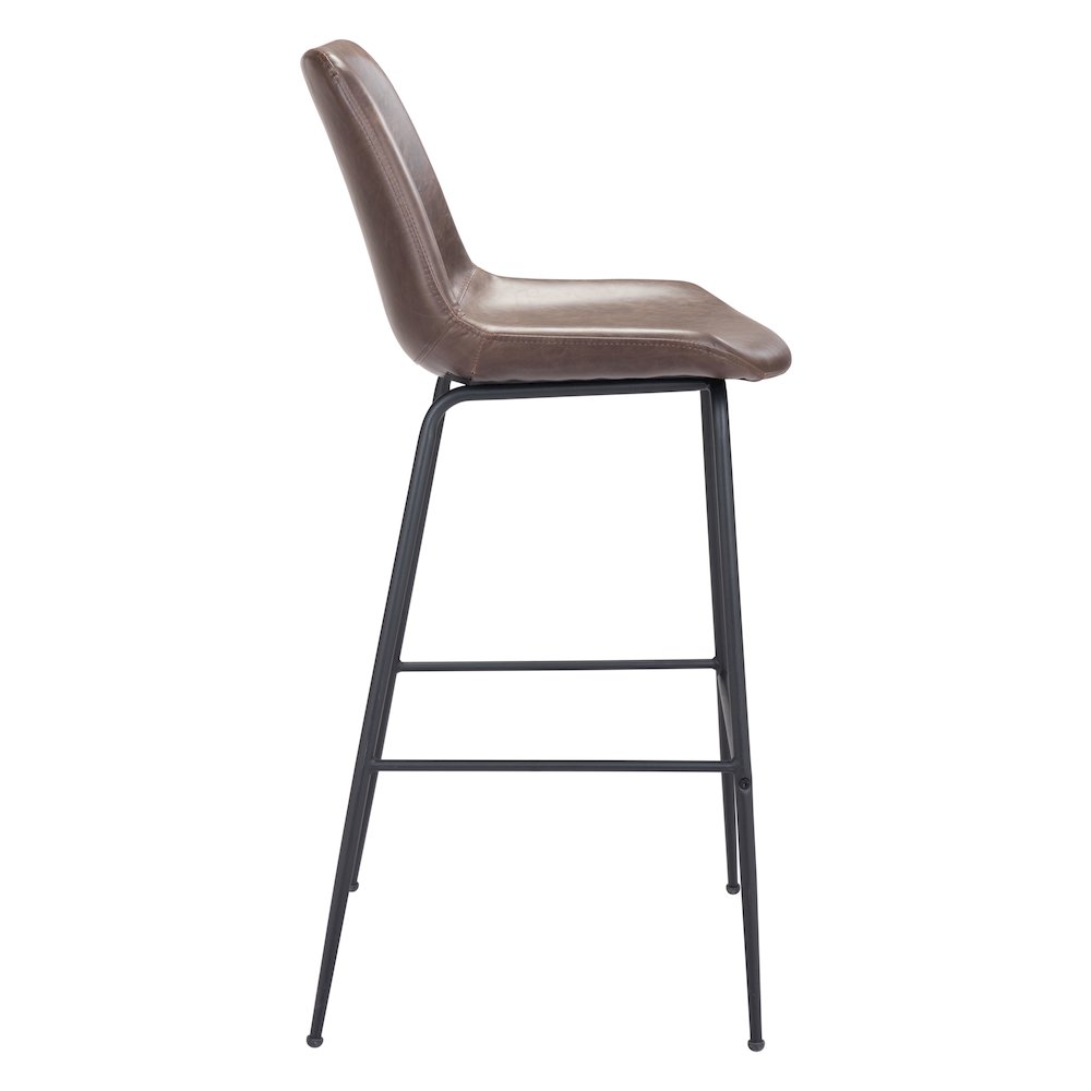 Byron Barstool Brown. Picture 2