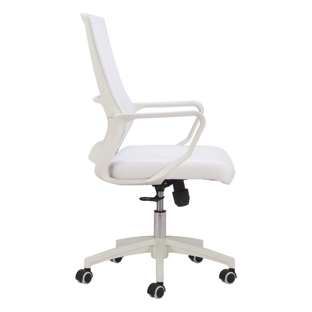 Jett Low Back Office Chair White. Picture 2