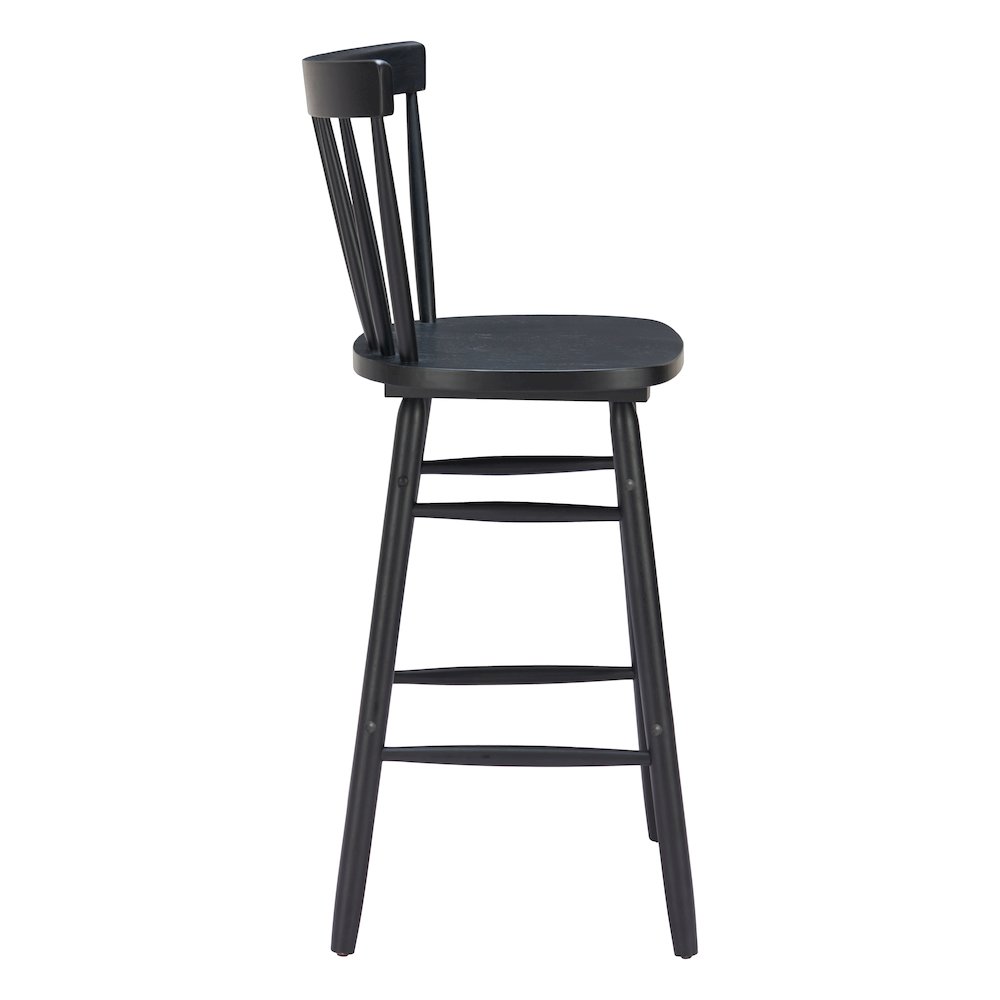 Tyce Barstool (Set of 2) Black. Picture 2