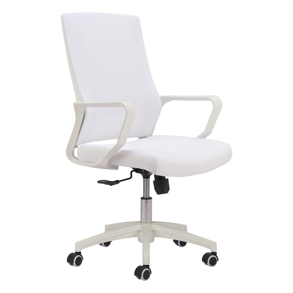 Jett Low Back Office Chair White. Picture 8