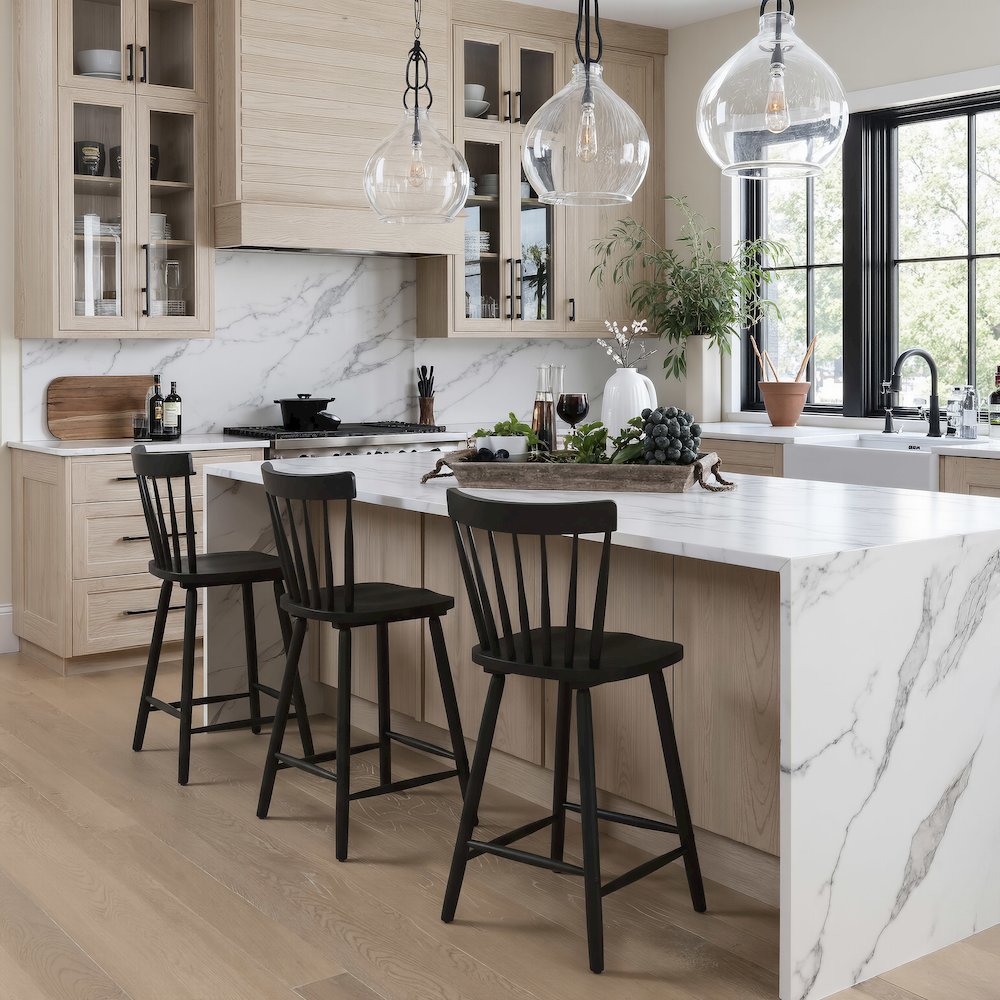 Tyce Counter Stool (Set of 2) Black. Picture 8