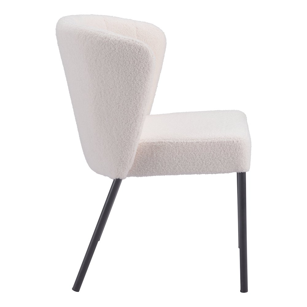 Aimee Dining Chair (Set of 2) Cream. Picture 2