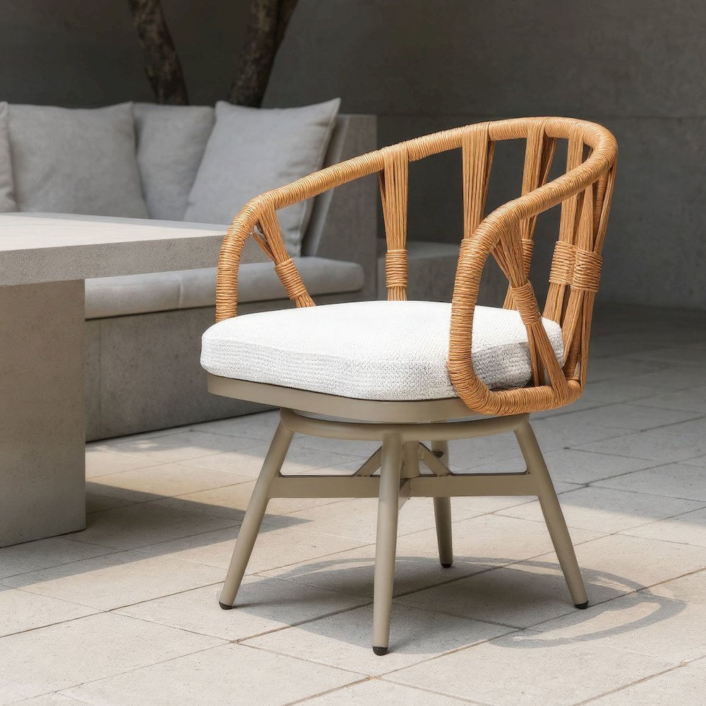 Safal Swivel Dining Chair Multicolor. Picture 11