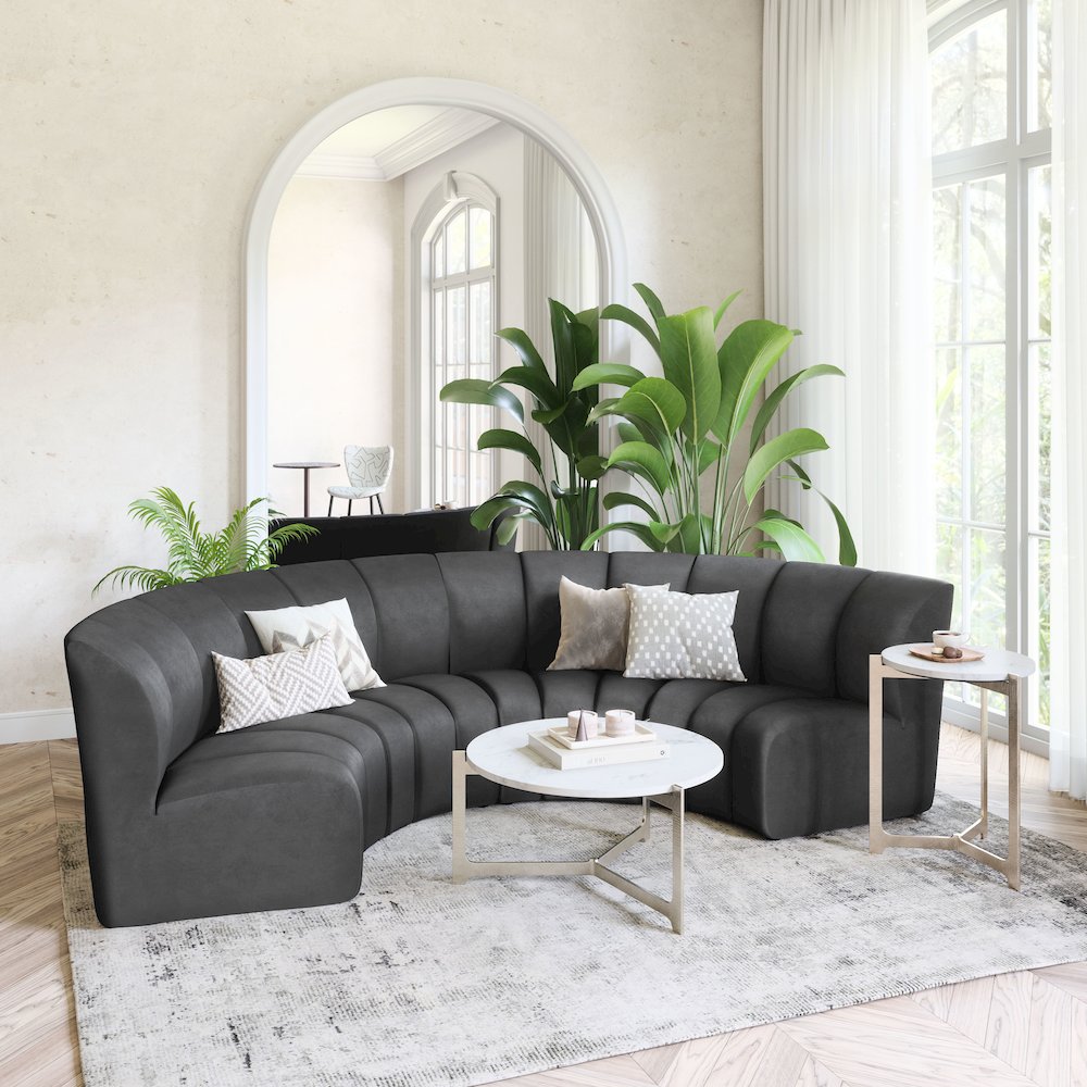 Garbi Modular Sectional Black. Picture 8