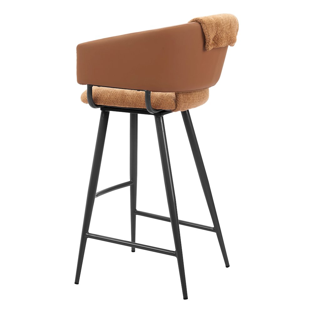 Juno Barstool (Set of 2) Brown. Picture 5