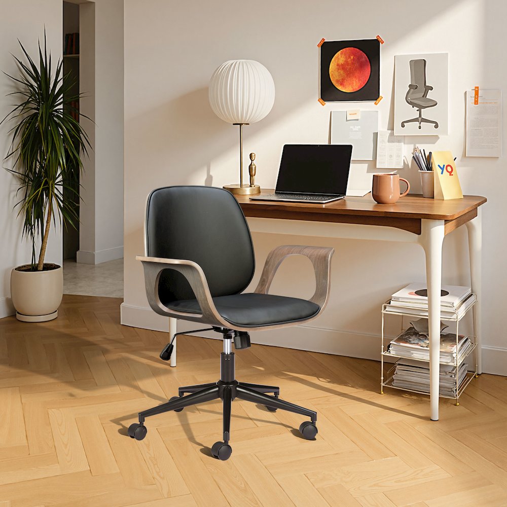 Ali Office Chair Black. Picture 8