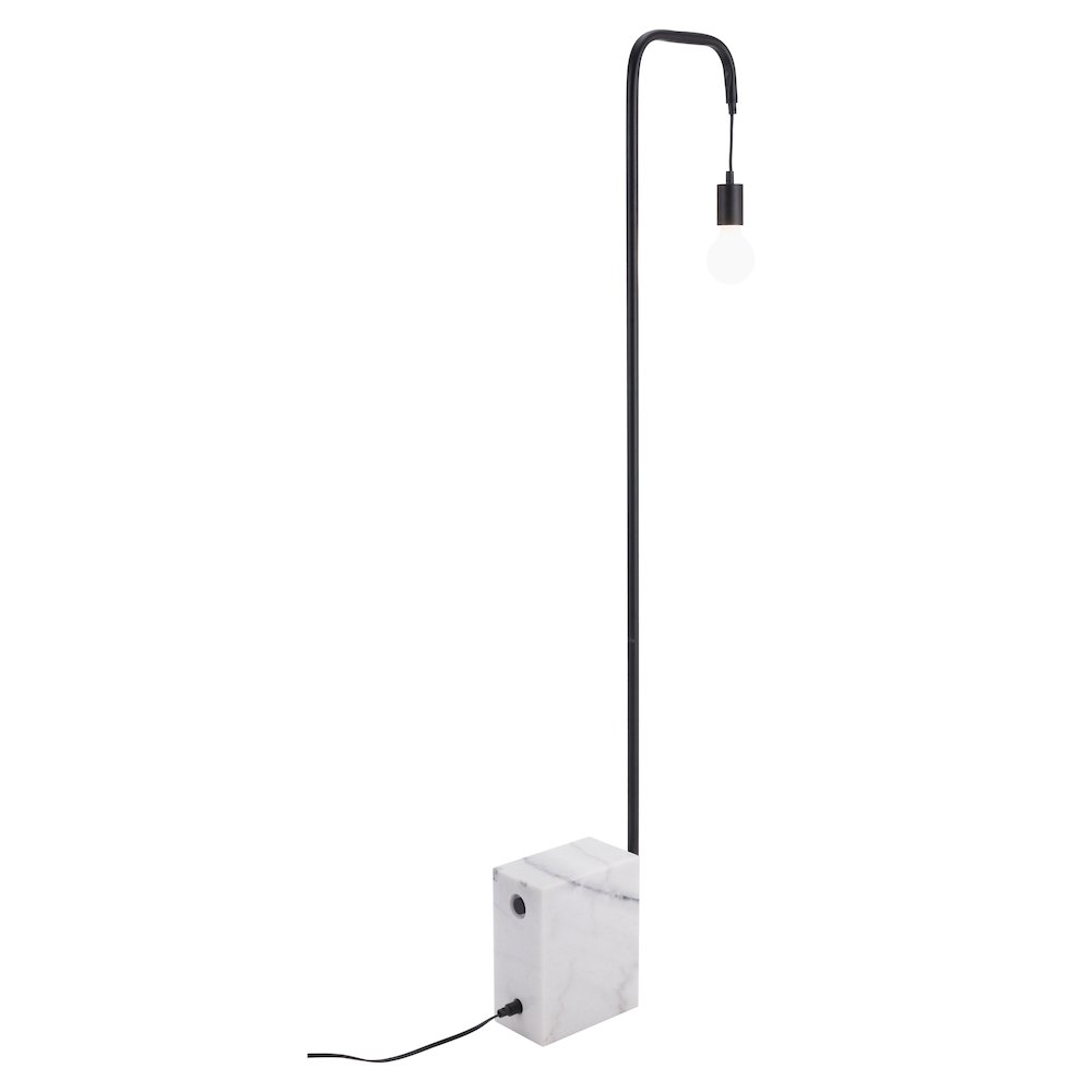 Lancia Floor Lamp Black. Picture 4