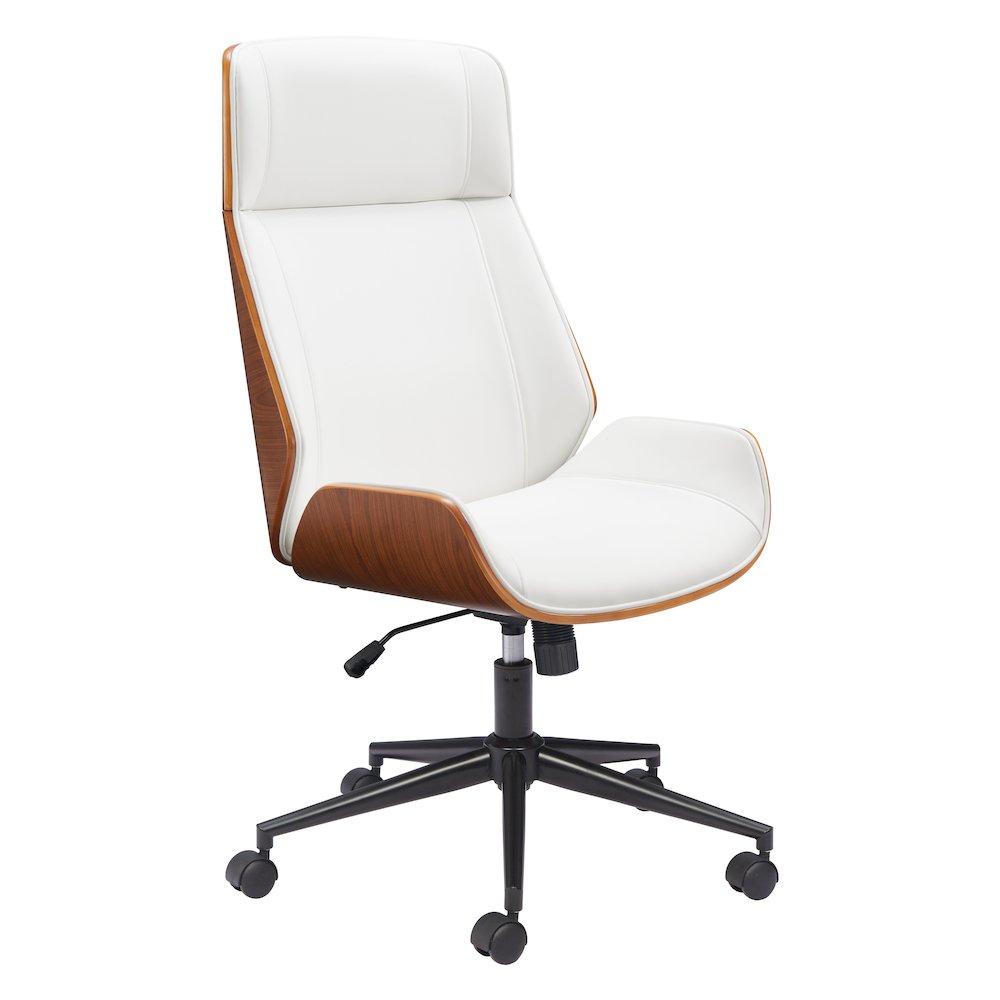 Flex High Back Office Chair White. Picture 1