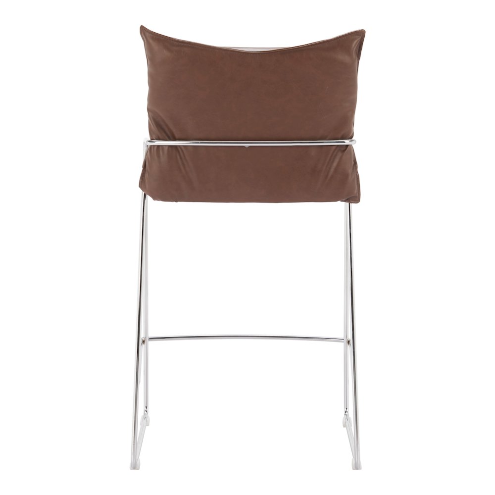 Pola Counter Stool Brown. Picture 4