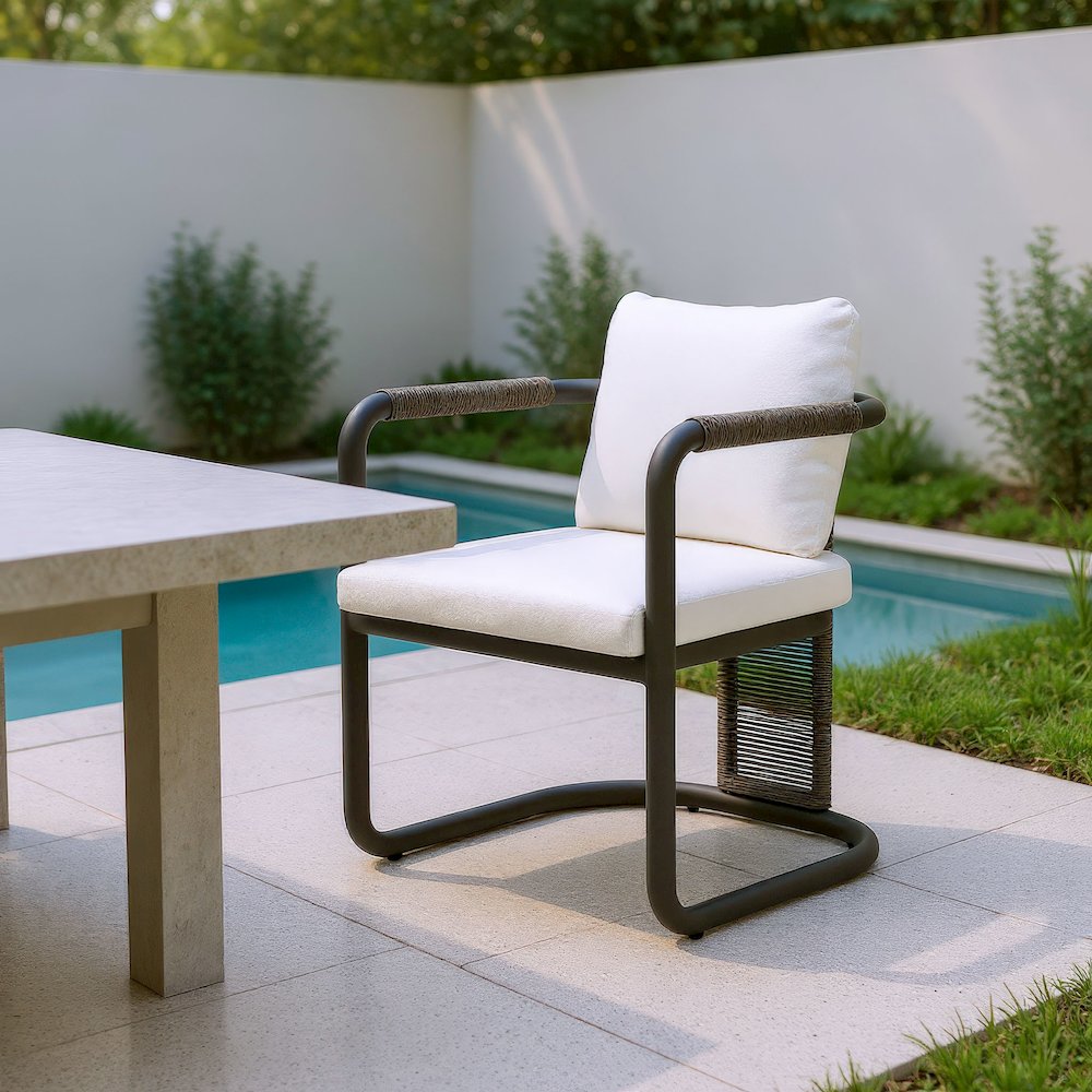Ciel Dining Chair (Set of 2) Ivory. Picture 2