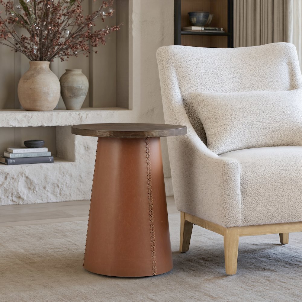 Dikis Side Table Brown. Picture 8