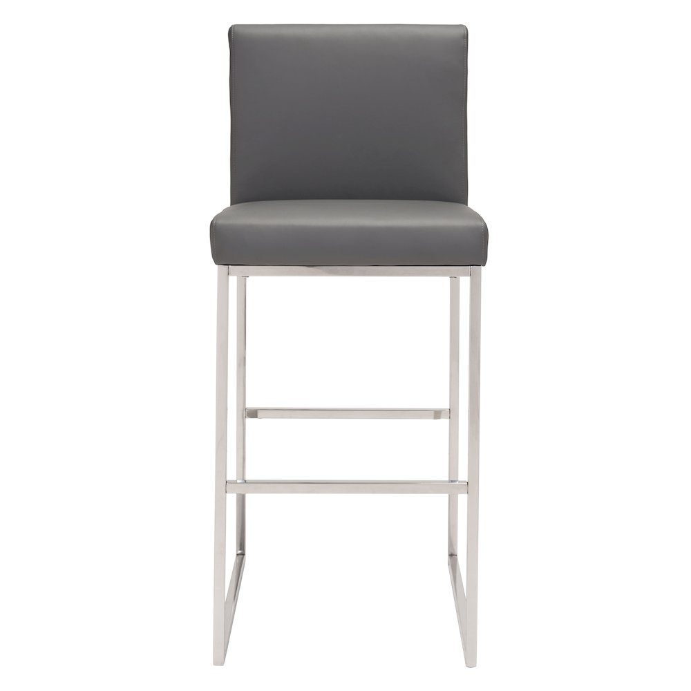 Genoa Barstool Gray. Picture 3