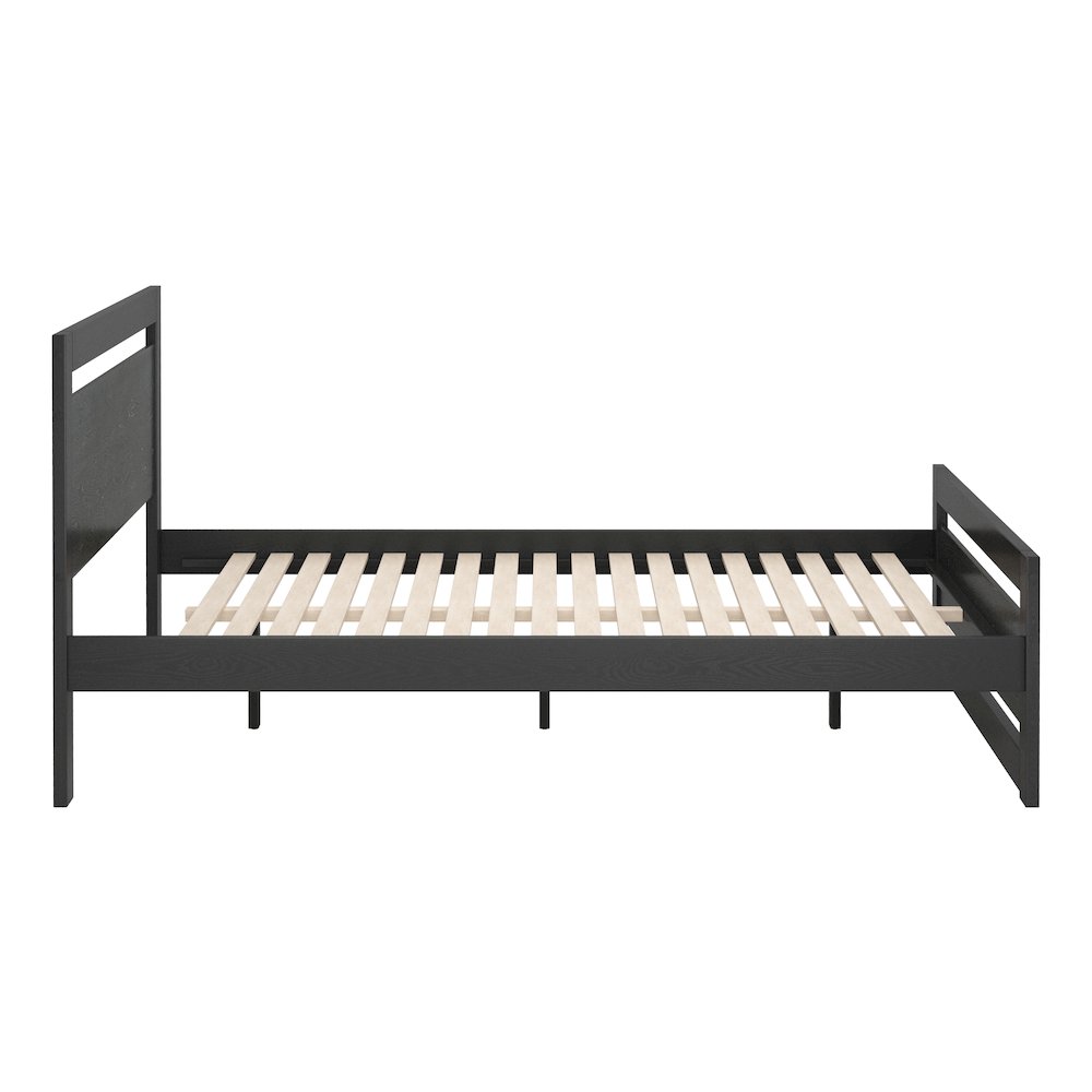 Repos Queen Bed Black. Picture 2