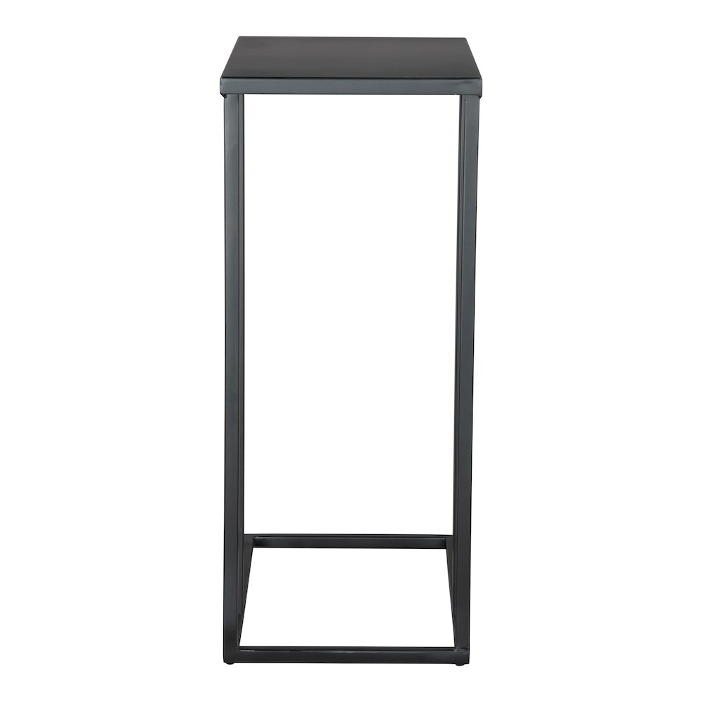 Atom Side Table Black. Picture 4