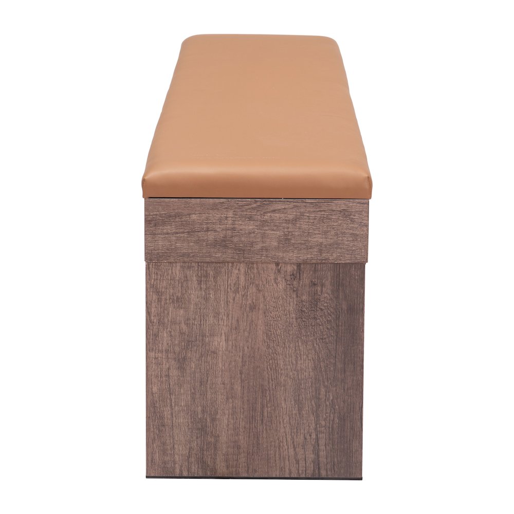 Bonker Storage Bench (Set of 2) Brown. Picture 2