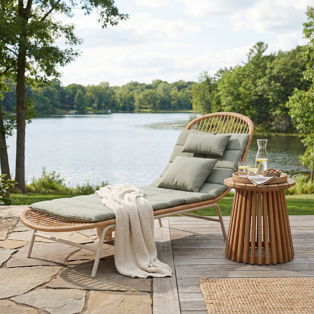 Skim Chaise Lounge Multicolor. Picture 10