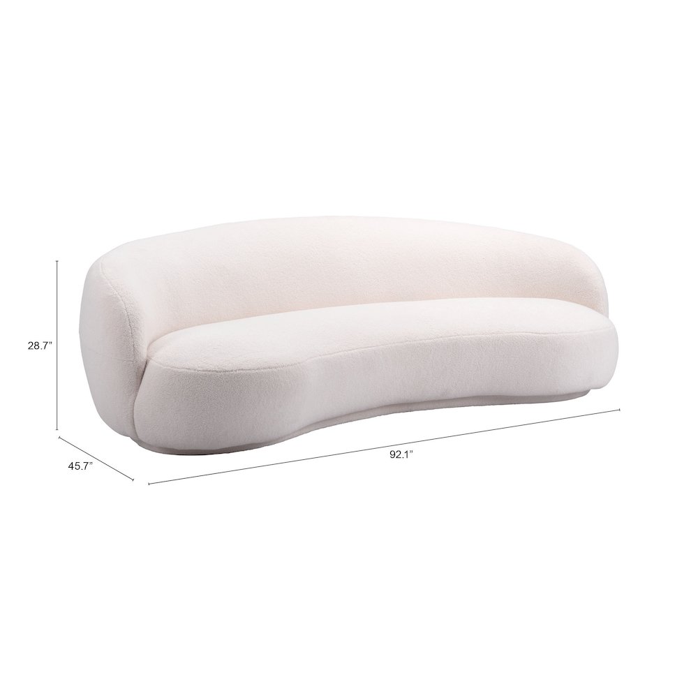 Tibet Sofa Cream. Picture 11