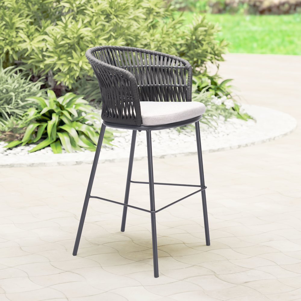Freycinet Barstool (Set of 2) Black. Picture 8