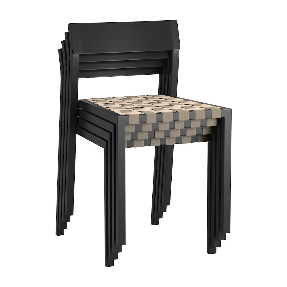 Draco Dining Chair (Set of 2) Black. Picture 8
