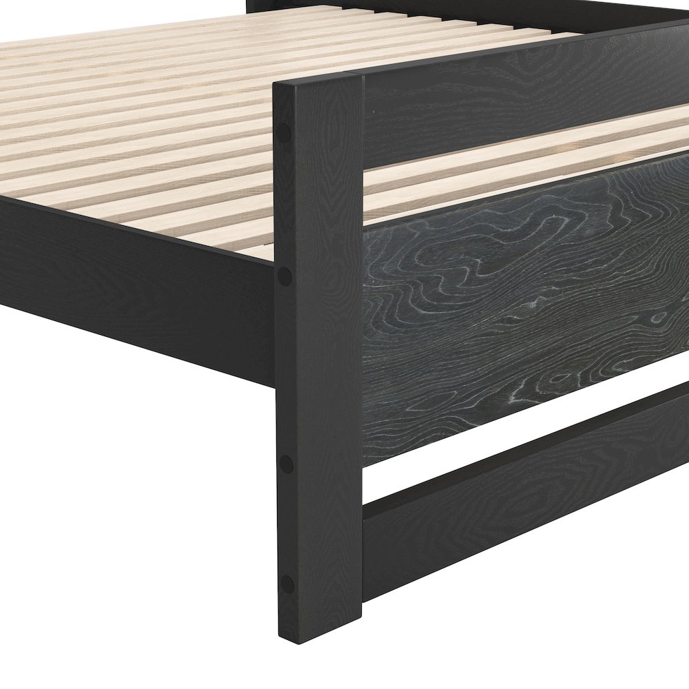 Repos Queen Bed Black. Picture 5