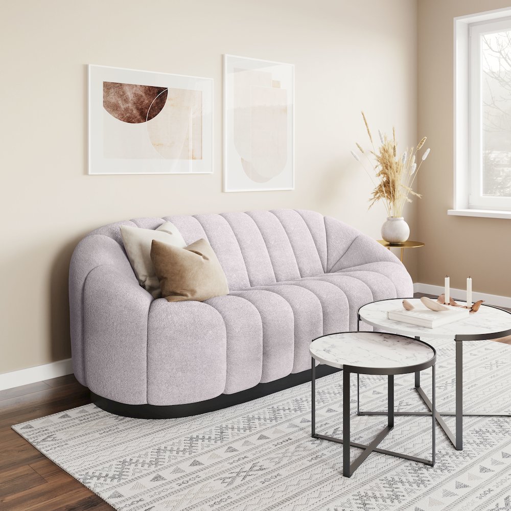 Bhutan Sofa Light Gray. Picture 10