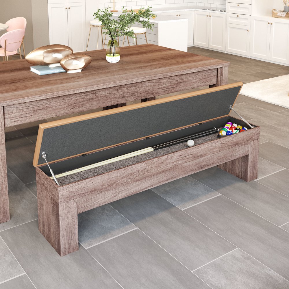Bonker Storage Bench (Set of 2) Brown. Picture 9